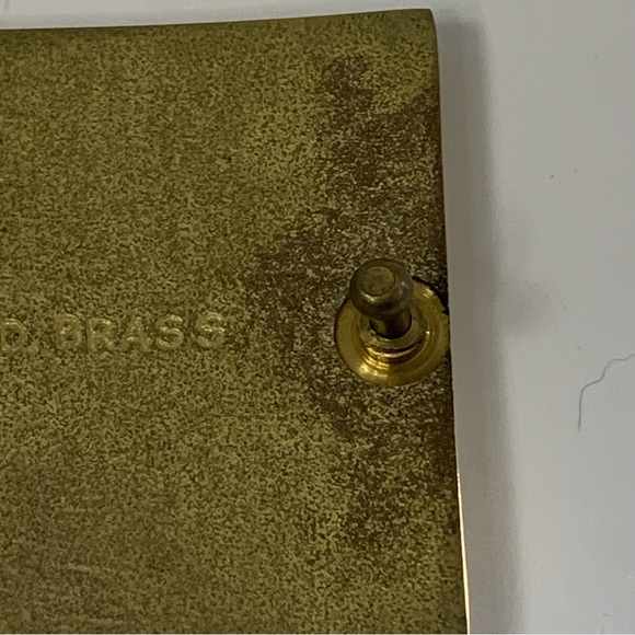 Rare Solid Brass Vintage Labatt’s 50 Ale Award Belt Buckle - Picture 4 of 7